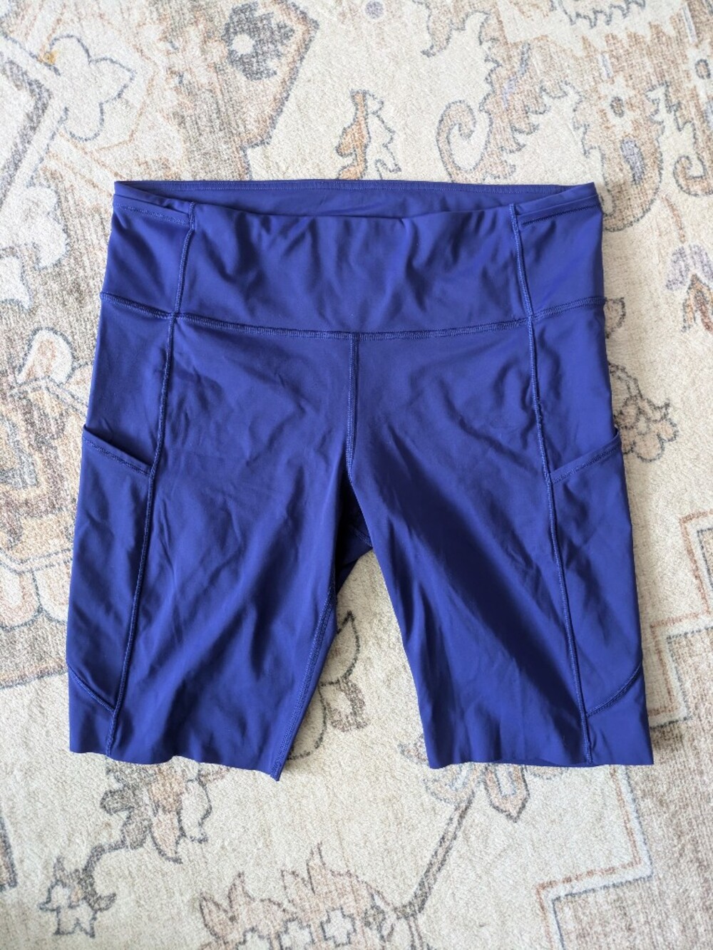 Lululemon Fast And Free Biker Shorts 10"